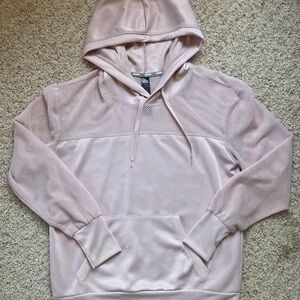 RBX Pink Mesh Hoodie Sweatshirt